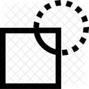 Pfad Objekt Werkzeug Symbol