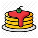 Pfannkuchen Fladen Pfannkuchen Symbol