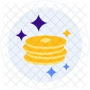 Pfannkuchen Kuchen Dessert Symbol