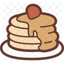 Pfannkuchen Essen Kuchen Symbol