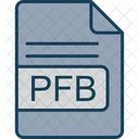 Pfb Fichier Format Icône