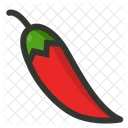 Pfeffer Chili Scharf Symbol