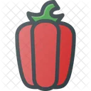 Pfeffer Paprika Gesundheit Symbol