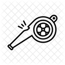 Pfeife Schiedsrichter Ton Symbol