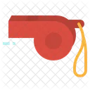 Pfeife Schiedsrichter Polizei Symbol
