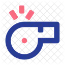 Pfeife Richter Trainer Symbol