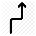 Pfeil Richtung Standort Symbol