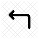 Pfeil Richtung Links Symbol