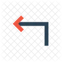 Pfeil Richtung Links Symbol