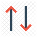 Pfeil Hoch Runter Symbol