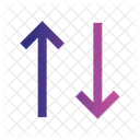 Pfeil Hoch Runter Symbol