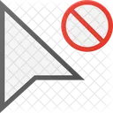 Pfeil deaktivieren  Symbol