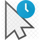 Pfeil gedrückt halten  Symbol