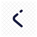 Pfeil-links-  Symbol