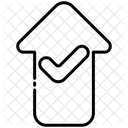 Pfeil nach oben  Symbol