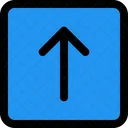Pfeil nach oben Quadrat  Symbol