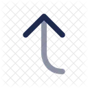 Pfeil Nach Oben Rechts Pfeil Benutzeroberflache Symbol