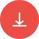 Pfeil Runter Herunterladen Symbol