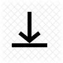 Pfeil Runter Herunterladen Symbol