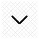 Pfeil Nach Unten Dropdown Pfeil Symbol