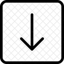 Pfeil Nach Unten Quadrat Pfeil Nach Unten Kreis Pfeil Nach Unten Symbol