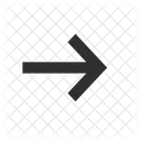 Pfeil nach vorn  Symbol