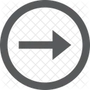 Pfeil nach rechts Taste  Symbol