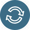 Pfeil Synchronisieren Synchronisieren Symbol