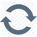 Pfeil Synchronisieren Synchronisieren Symbol