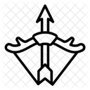 Pfeil und Bogen  Symbol
