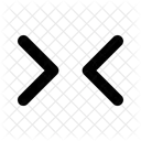 Pfeil zur Größenänderung  Symbol