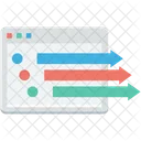 Pfeile Geschaft Grafik Symbol