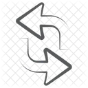 Wiederherstellen Pfeil Aktualisieren Pfeil Sync Pfeil Icon