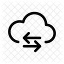 Pfeile Wolke  Symbol