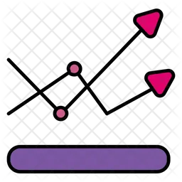 Pfeile zusammenführen Diagramm  Symbol