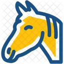 Pferd Stute Fohlen Symbol