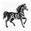 Pferd Haustier Tier Symbol