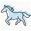Pferd im Galopp  Symbol