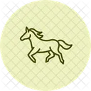 Pferd im Galopp  Symbol