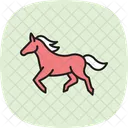 Pferd im Galopp  Symbol