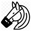 Pferde Reiten Symbol