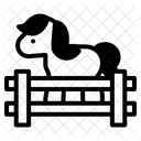 Pferde Reiten Symbol