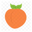 Pfirsich Steinobst Nektarine Symbol