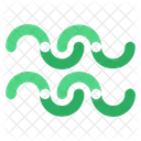 Pflanzen Wurm Samen Symbol