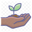 Pflanzen Natur Finger Icon