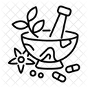 Pflanzenheilkunde  Symbol