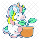 Einhorn Pferd Magie Icon