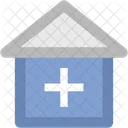 Pflege Zuhause Krankenhaus Symbol