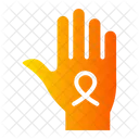 Pflege hand  Symbol