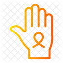 Pflege hand  Symbol